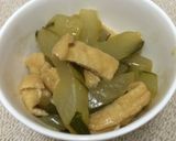 でっかいきゅうりの煮物作り方11写真