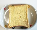 簡単！癖になるからしマヨネーズトースト作り方1写真