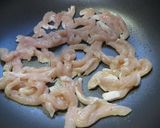 いんげんと鶏胸肉のにんにく醤油炒め♬作り方5写真