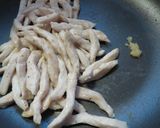 いんげんと鶏胸肉のにんにく醤油炒め♬作り方6写真