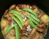 材料これだけ！豚とじゃがいものｺｰﾗ煮♪作り方8写真
