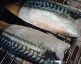塩サバ塩レモン大根おろしのっけ焼き作り方2写真
