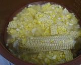 トウモロコシと鶏肉塩レモンの炊き込み御飯作り方2写真