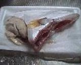 カワハギ肝の酒蒸し作り方1写真