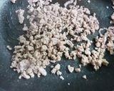 にんにく醤油でひき肉ともやしの焼きそば作り方3写真