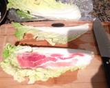 簡単♡塩昆布で♡白菜と豚バラの重ね蒸し作り方1写真