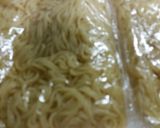 にんにく醤油でひき肉ともやしの焼きそば作り方2写真