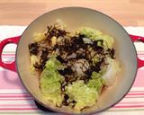 簡単♡塩昆布で♡白菜と豚バラの重ね蒸し作り方4写真