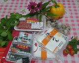 ベビーモンチッチ キャラ弁 こうのとり作り方1写真