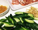 きゅうり農家の☆きゅうりと豚肉の生姜炒め作り方1写真