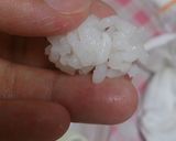 ベビーモンチッチ キャラ弁 こうのとり作り方10写真