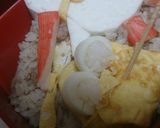 ベビーモンチッチ キャラ弁 こうのとり作り方11写真