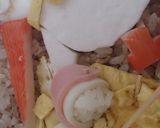 ベビーモンチッチ キャラ弁 こうのとり作り方15写真