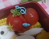 ベビーモンチッチ キャラ弁 こうのとり作り方18写真
