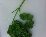 パセリのゴマ和え作り方1写真