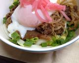 ☆ファミコレで楽♬温玉ぶっかけ肉うどん☆作り方5写真