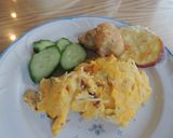 見らんといて〜♠︎そうめん入り玉子焼き作り方7写真