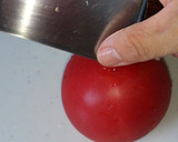 お湯要らず＊簡単にトマトの皮剥き作り方3写真
