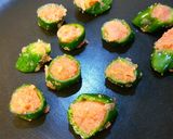 ちょっピリ！ししとう明太子詰め作り方3写真