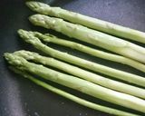 簡単♪アスパラとサーモンをわさびマヨで作り方1写真