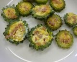 ゴーヤの豆腐づめ作り方7写真