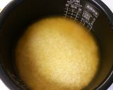 ひじき御飯にグリーン&オレンジカラー作り方1写真