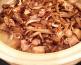 土鍋で炊く☆香ばしい鶏ごぼうご飯作り方4写真