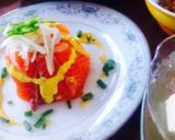 カレーマヨソースで♪洋風サーモン寿司♪作り方4写真