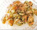 サーモンの高菜おろし和えのっけごはん作り方3写真