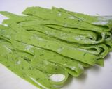 バジルと青汁の生パスタ作り方6写真