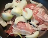 簡単！豚バラと蓮根しゃきしゃき旨辛炒め作り方3写真