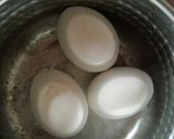 楽チン♪ゆで卵の殻むき♡作り方4写真
