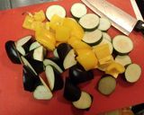 鶏もも肉と夏野菜のバルサミコチーズソテー作り方6写真
