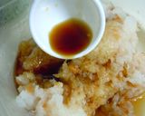 鶏モモ焼き☆大葉と梅肉おろし和え作り方2写真