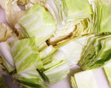 あま〜いキャベツと厚揚げのみそ炒め煮作り方1写真