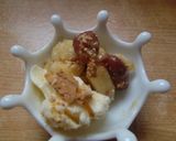 材料２つ　金時豆とお芋のサラダ作り方6写真