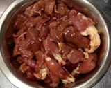節約絶品肉屋さん疲労回復ニラレバ炒め作り方1写真