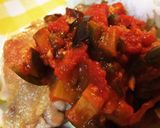 夏休みにぴったり夏野菜のチキンソテー作り方5写真