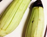 丸ごとナスのレンジで簡単煮浸し風作り方2写真