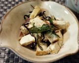 厚揚げと茗荷の塩昆布和え作り方4写真