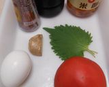トマトと茹で卵の中華ドレッシング和え作り方1写真