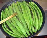 モロッコインゲンとひじきのポン酢和え♪作り方1写真