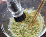 夏◎枝豆ゴーヤのアボカドレモンサンド作り方5写真