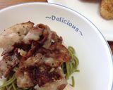 カリカリ豚肉の梅とろろ丼作り方8写真