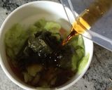 基本のきゅうりとわかめの酢の物作り方7写真