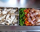 ストウブで簡単カレー風味のパエリア作り方1写真