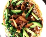 簡単！焼肉のタレで♪キム肉そうめん♡作り方10写真