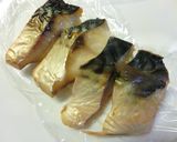 　＊　ノルウェー塩さば丼　＊作り方2写真