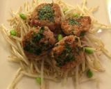 豚肉の味噌和えハンバーグ作り方5写真