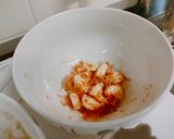 クリームチーズ乗せおにぎり作り方2写真